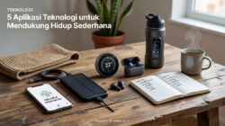5 Aplikasi Teknologi untuk Mendukung Hidup Sederhana