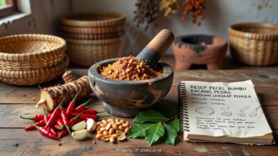 Resep Pecel Bumbu Kacang Pedas: Panduan Lengkap Pemula