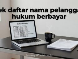 Panduan Praktis Cek Daftar Nama Pelanggar Hukum Berbayar