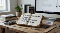 7 Aturan Tipografi Dasar yang Wajib Diketahui Web Designer