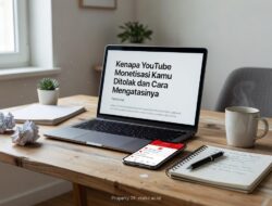 Kenapa YouTube Monetisasi Kamu Ditolak dan Cara Mengatasinya